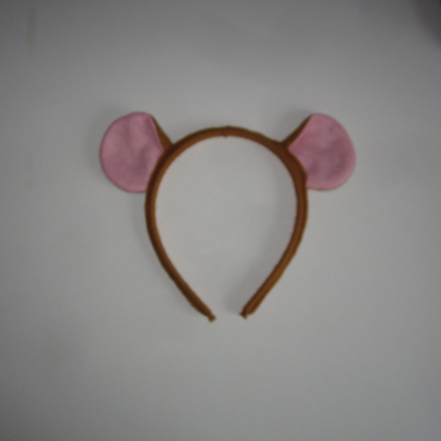 Mouse Ears Hairband Made of  Ginger Colour Felt