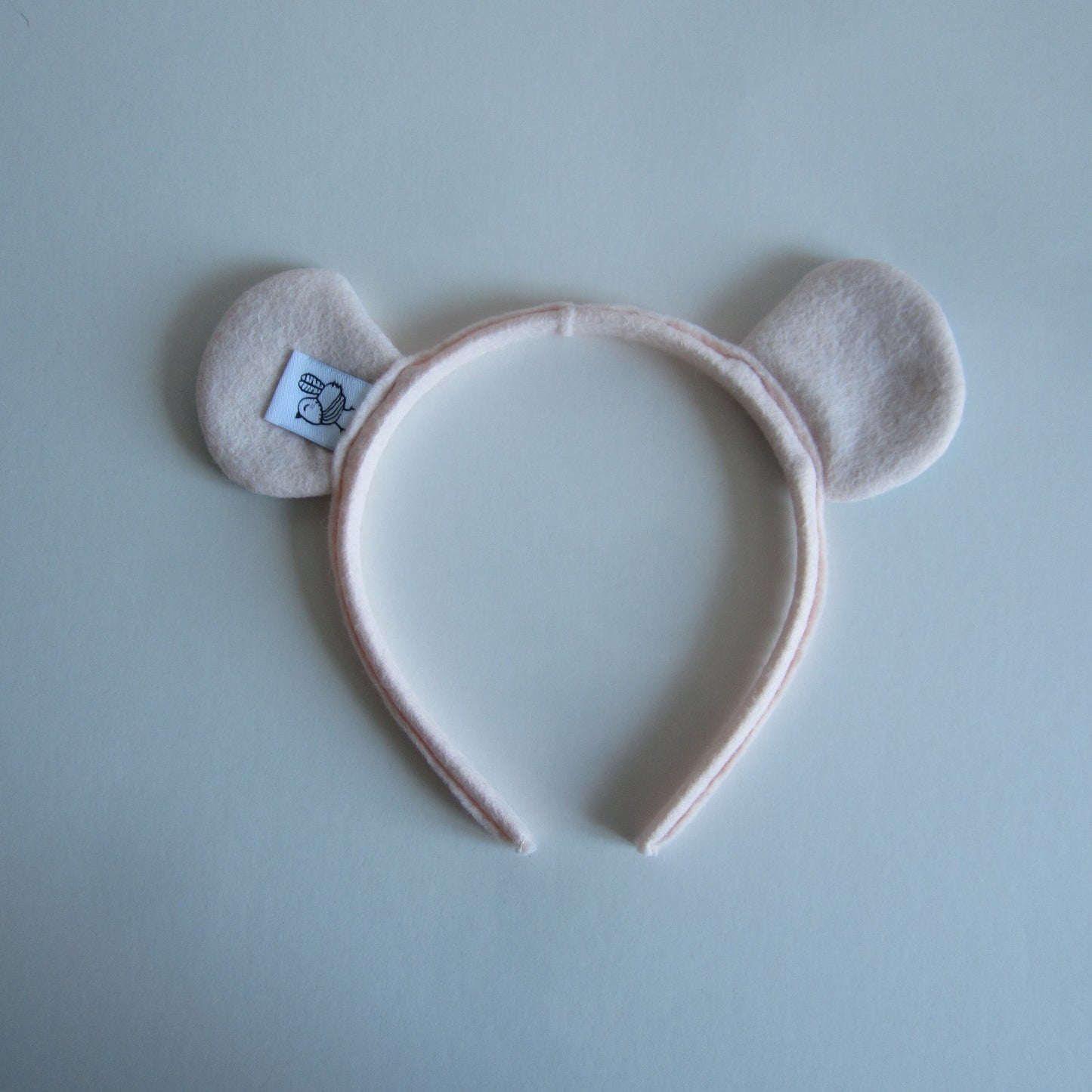 Mouse Ears Hairband Made of Pink Coloured Felt