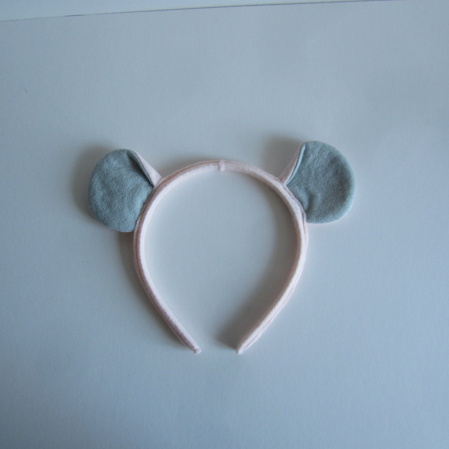 Mouse Ears Hairband Made of Pink Coloured Felt